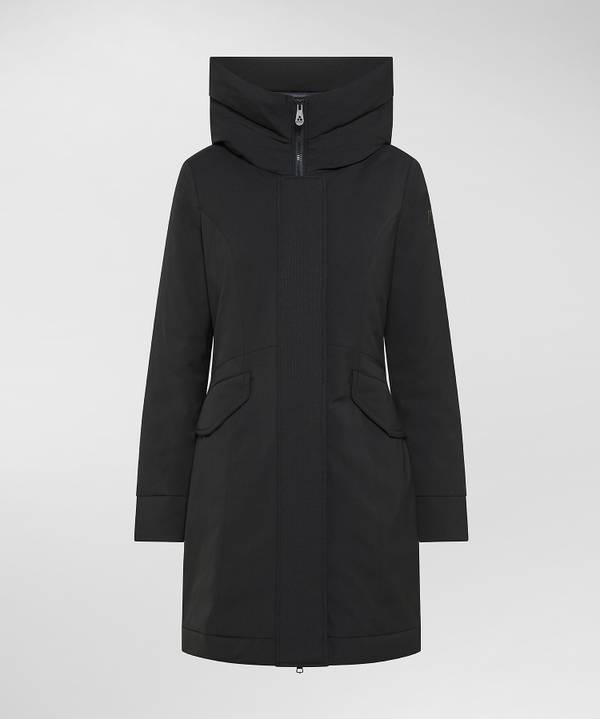 Peuterey Coat Antivento Con Ampio Collo Nuovo