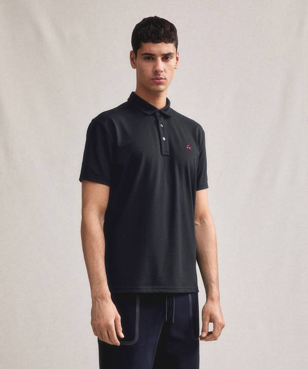 Peuterey Polo in piquet stretch Saldi