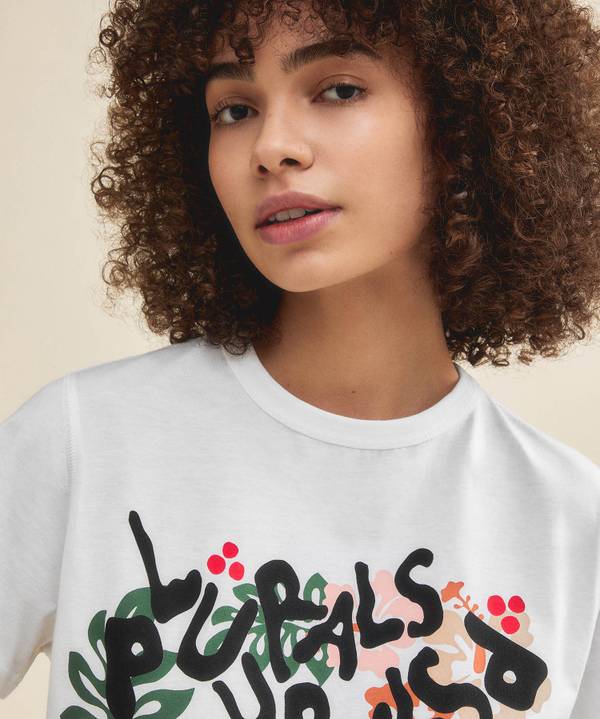Peuterey T-shirt con stampa frontale Vendita Calda