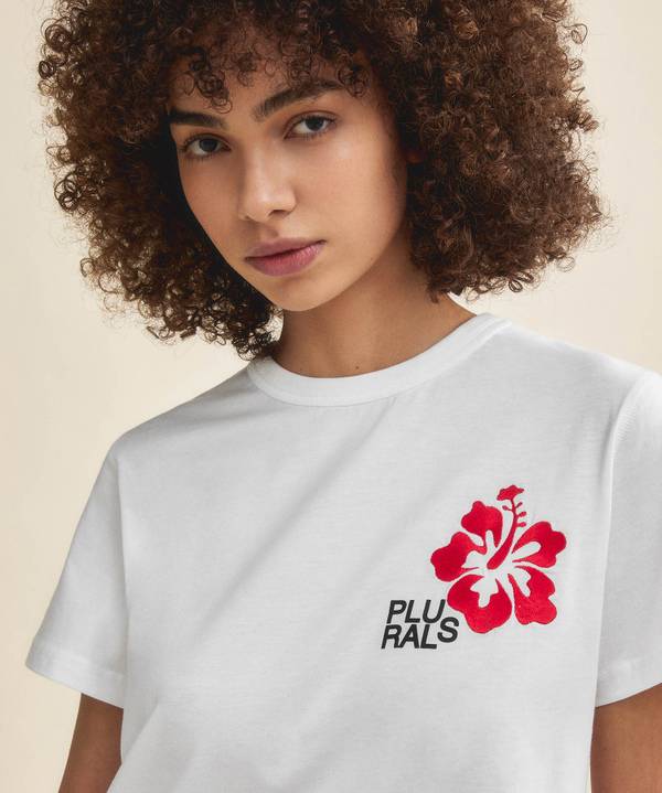 Peuterey T-shirt con ricamo tropicale I Più Venduti