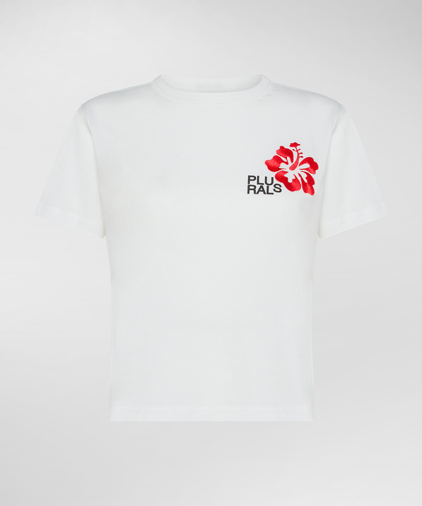 Peuterey T-shirt con ricamo tropicale I Più Venduti
