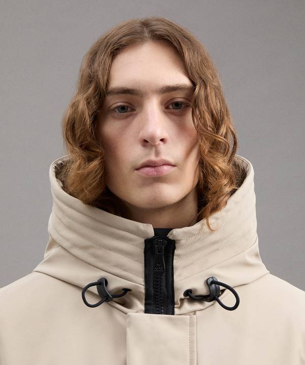 Peuterey Parka In Tessuto A Tre Starti Qualità