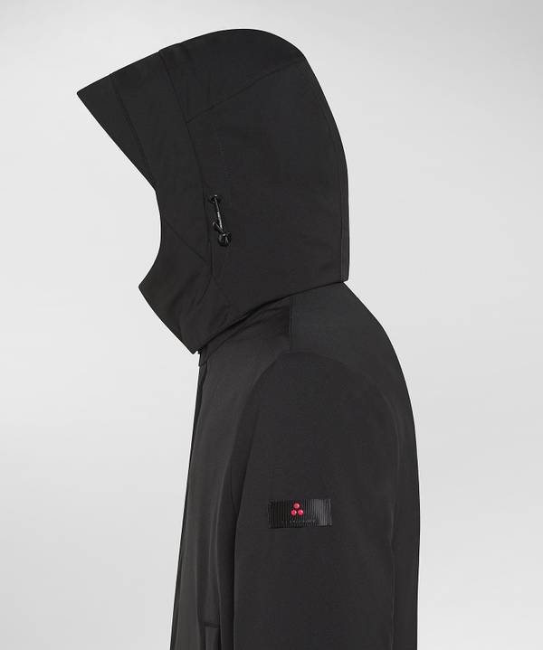 Peuterey Trench Liscio In Nylon Stretch Vendita