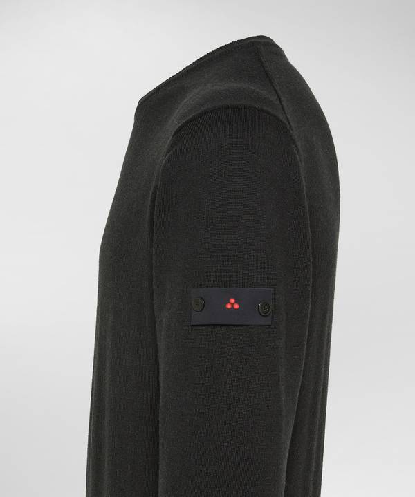 Peuterey Maglione Girocollo Misto Lana Cotone Promozione