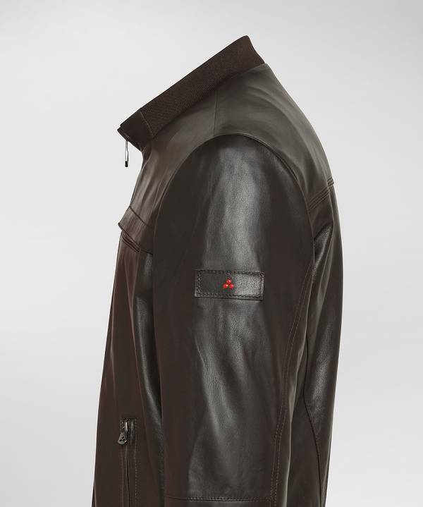 Peuterey Giacca Biker In Pelle Acquista Ora