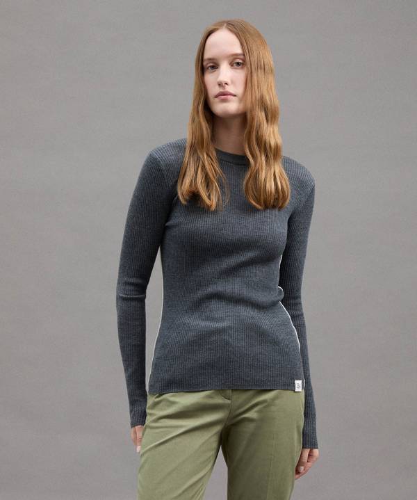 Peuterey Maglia In Lana Pettinata Sottocosto