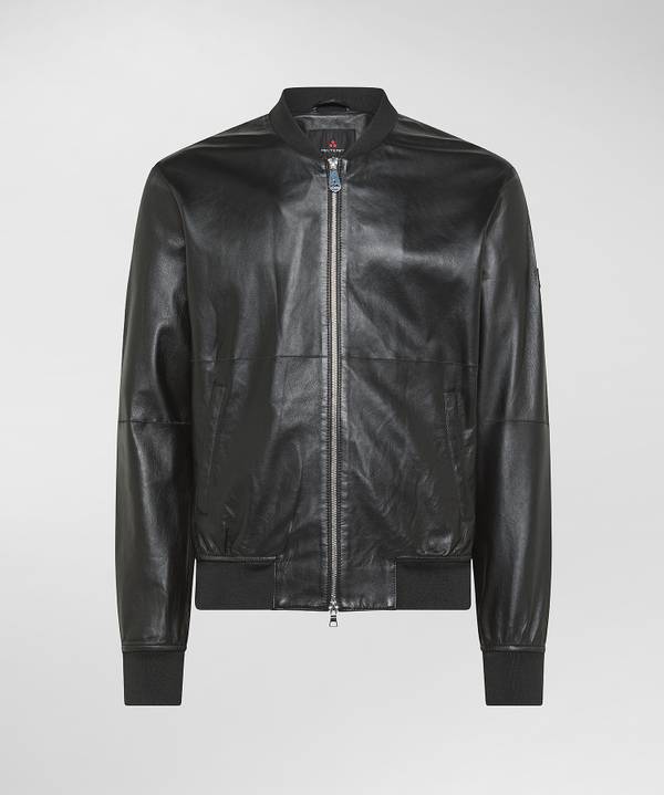 Peuterey Giacca bomber in pelle Outlet