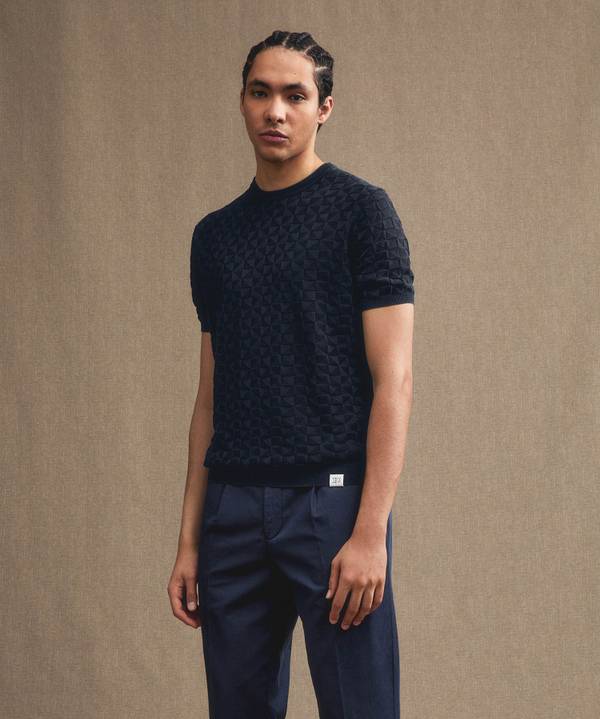Peuterey T-shirt in tricot cotone 3D Online