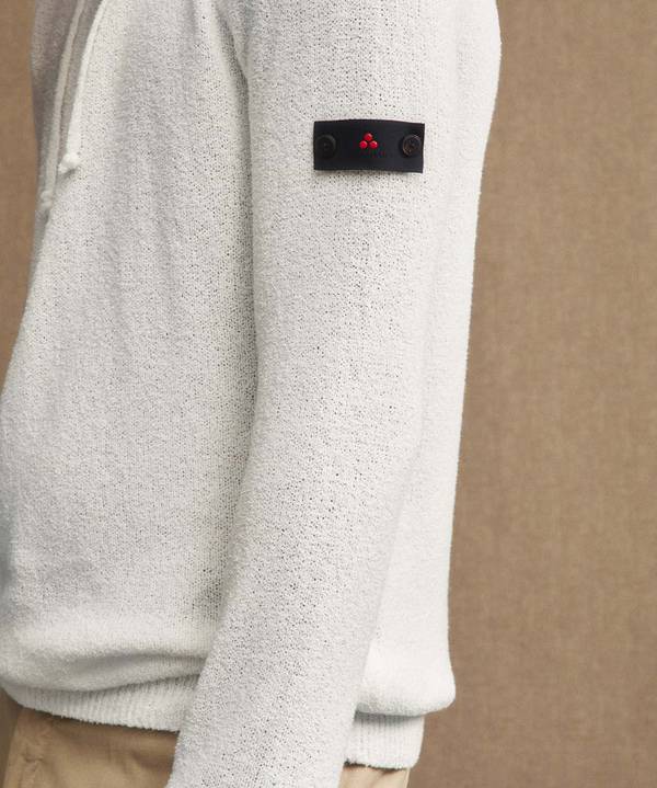 Peuterey Comoda felpa in cotone punto spugna Saldi Di Fabbrica