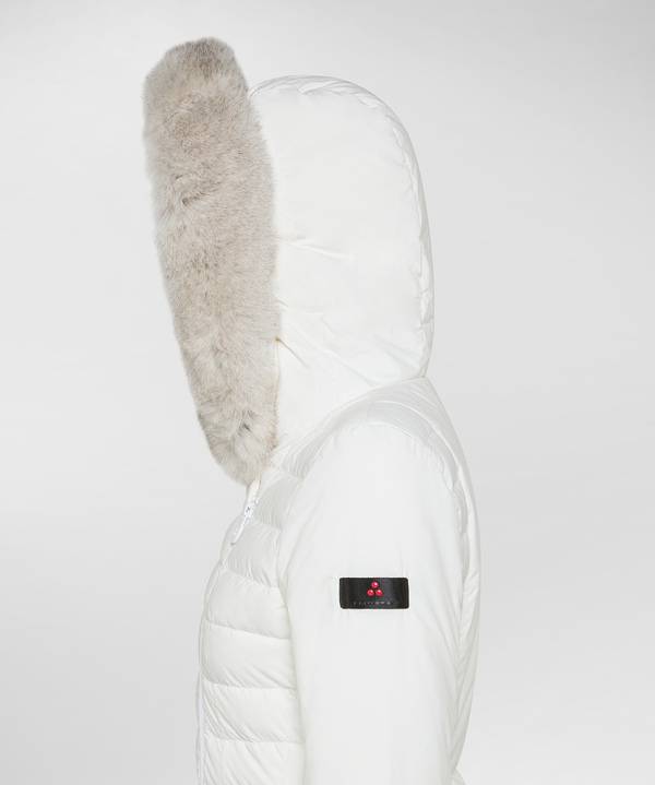 Peuterey Piumino Slim Con Pelliccia Promozione