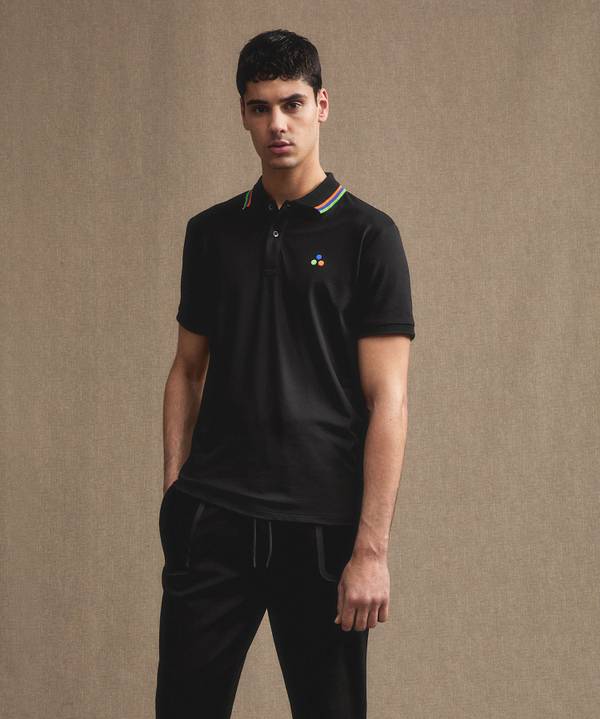 Peuterey Polo in piquet stretch di cotone e seta Pezzi Unici