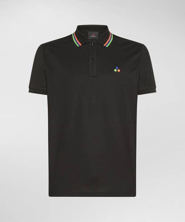 Peuterey Polo in piquet stretch di cotone e seta Pezzi Unici