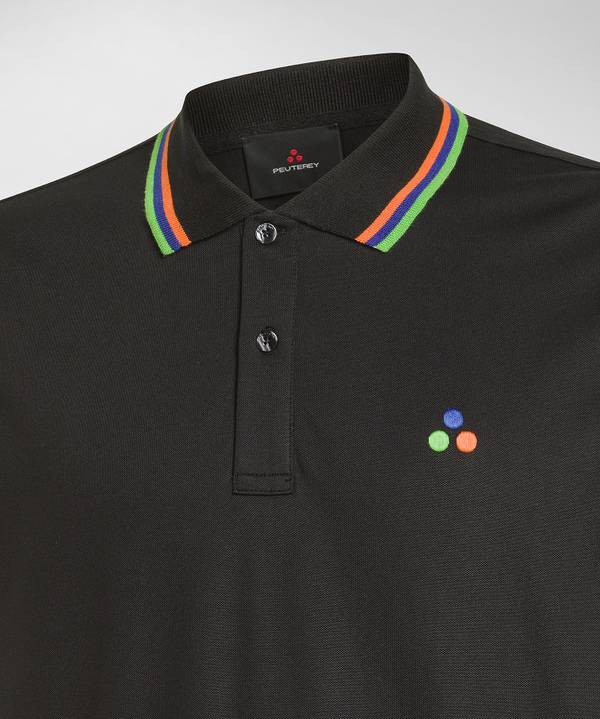 Peuterey Polo in piquet stretch di cotone e seta Pezzi Unici