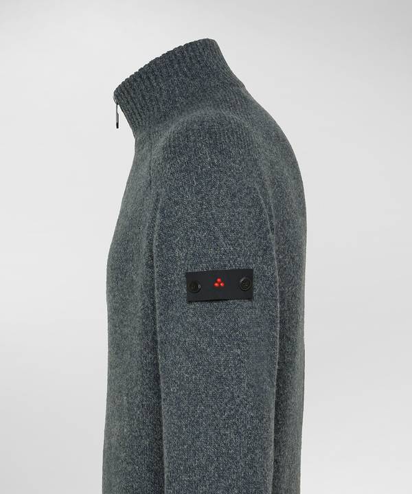 Peuterey Maglione Con Effetto Mouliné Sottocosto