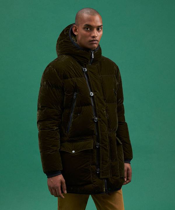 Peuterey Parka Lungo In Tessuto Made In Italy Convenienza
