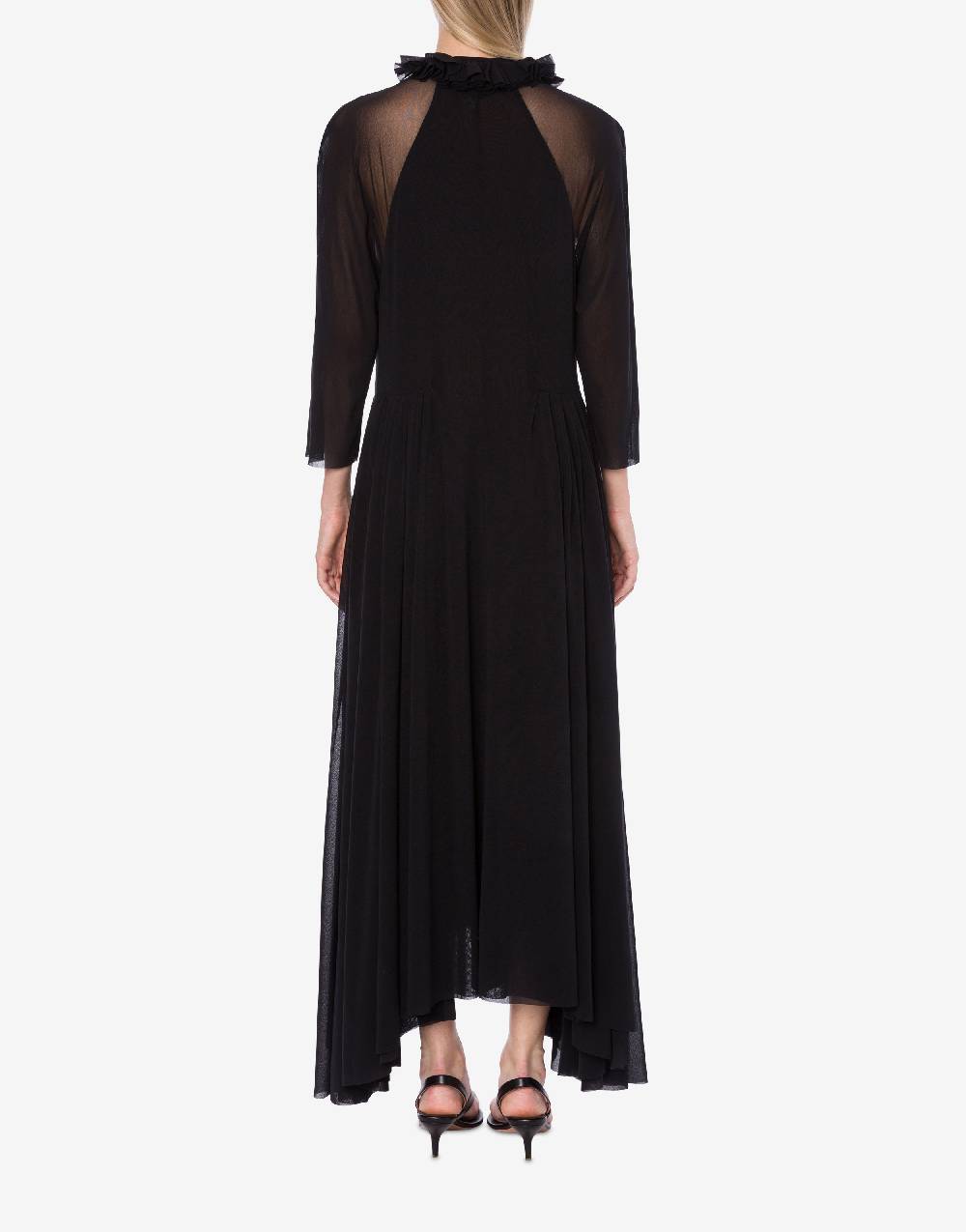 Philosophy Di Lorenzo Serafini Abito in tulle stretch con ruches Negozi Online