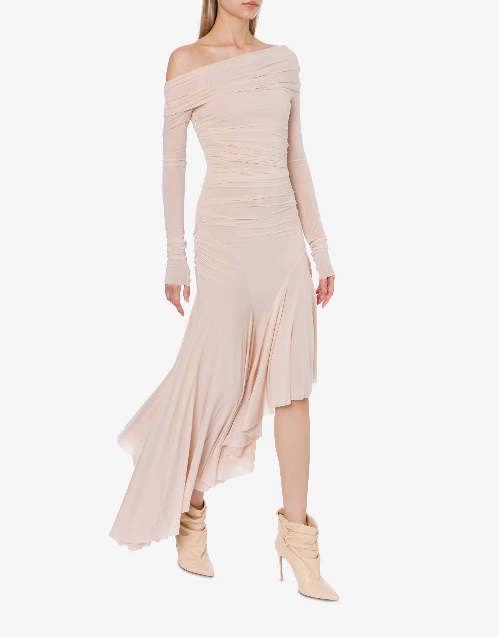 Philosophy Di Lorenzo Serafini Abito asimmetrico in jersey stretch Acquista Ora