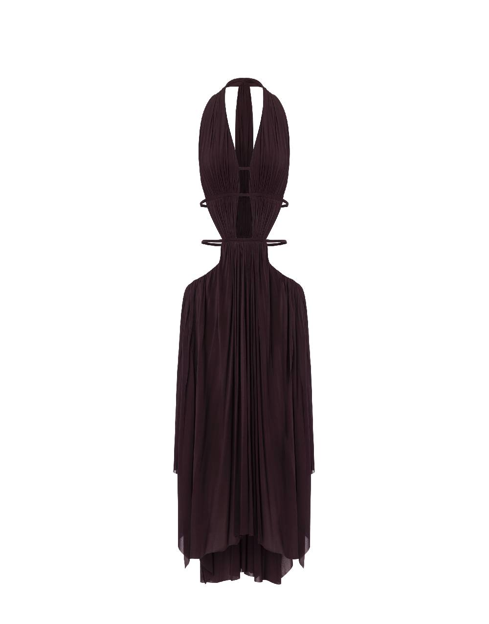 Philosophy Di Lorenzo Serafini Abito in jersey drappeggiato con cut-out Sconto