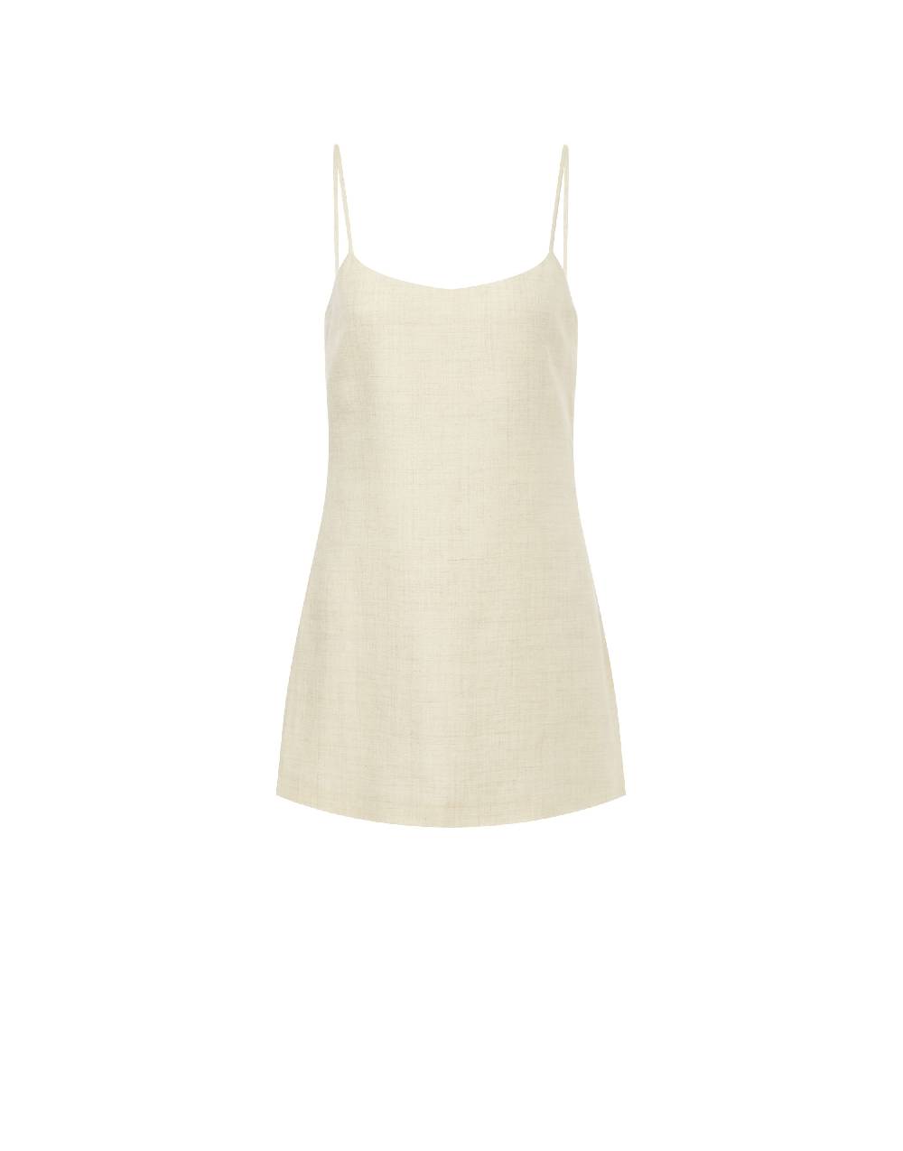 Philosophy Di Lorenzo Serafini Minidress in tela misto lino Online