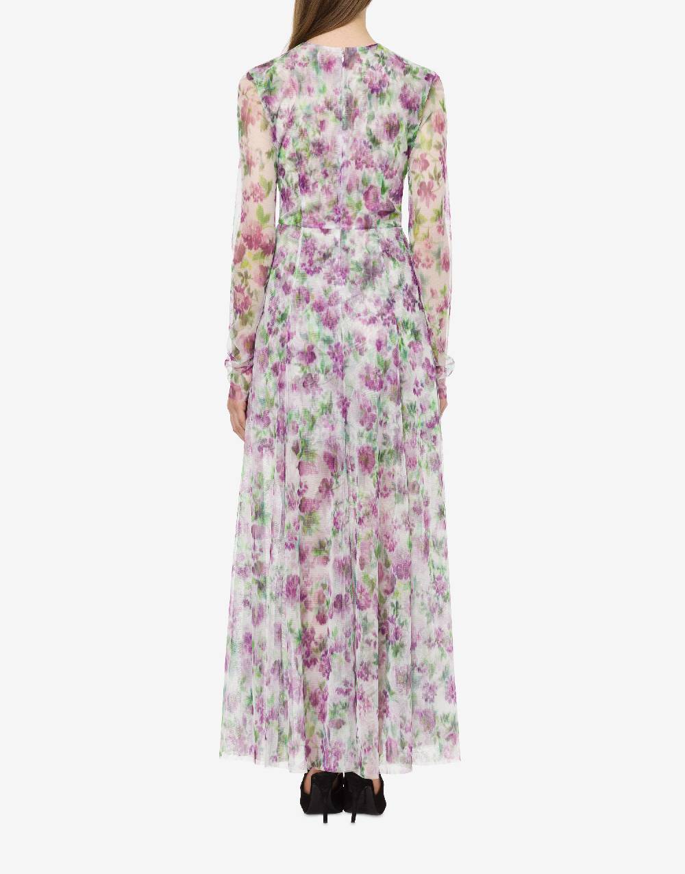 Philosophy Di Lorenzo Serafini Abito in tulle con stampa fiori Vendita Calda