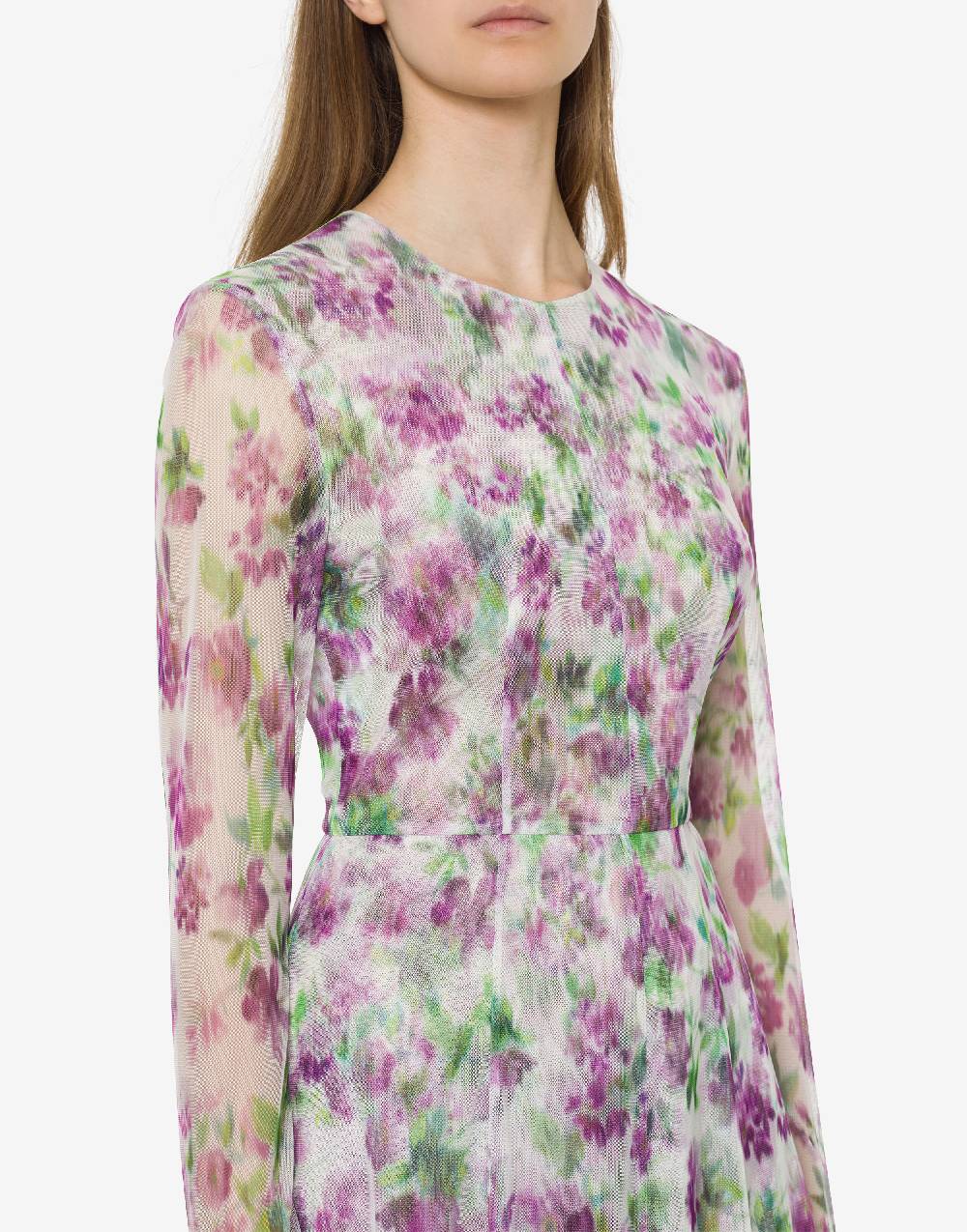 Philosophy Di Lorenzo Serafini Abito in tulle con stampa fiori Vendita Calda