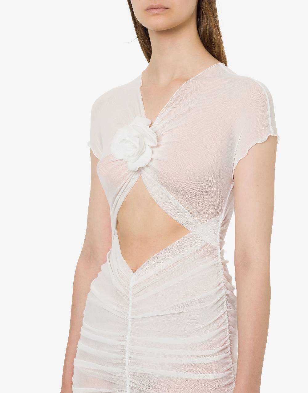 Philosophy Di Lorenzo Serafini Minidress beachwear in tulle stretch Negozio