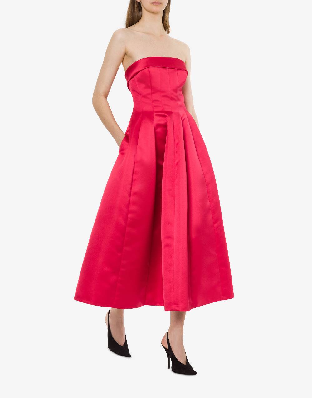 Philosophy Di Lorenzo Serafini Abito bustier in duchesse In Linea