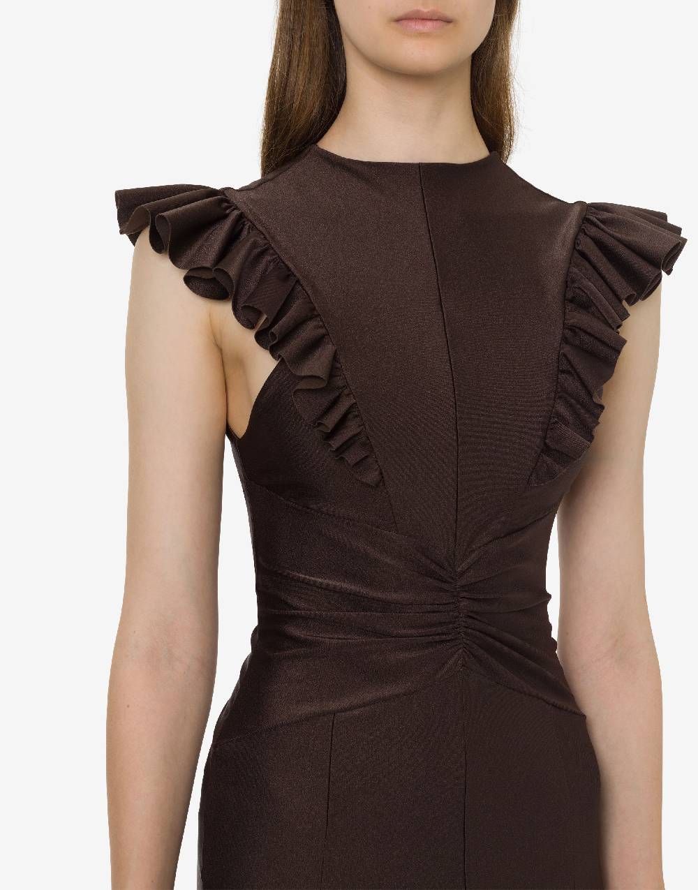 Philosophy Di Lorenzo Serafini Abito in lycra con ruches Offerta Anniversario
