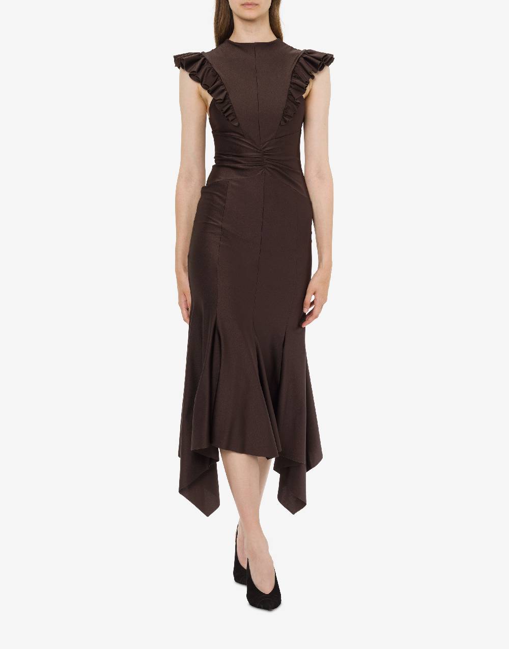 Philosophy Di Lorenzo Serafini Abito in lycra con ruches Offerta Anniversario