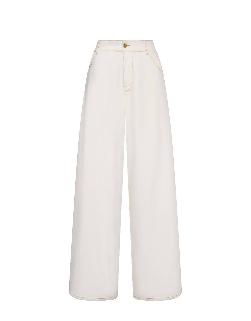 Philosophy Di Lorenzo Serafini Pantalone oversize in denim bleach Vendita
