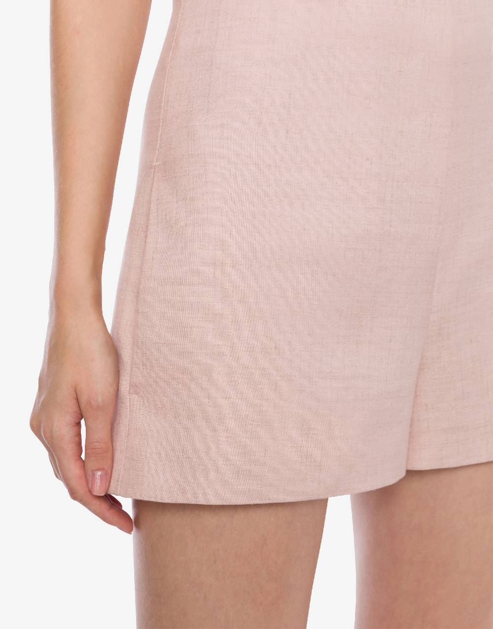 Philosophy Di Lorenzo Serafini Short in tela di misto lino Promozione