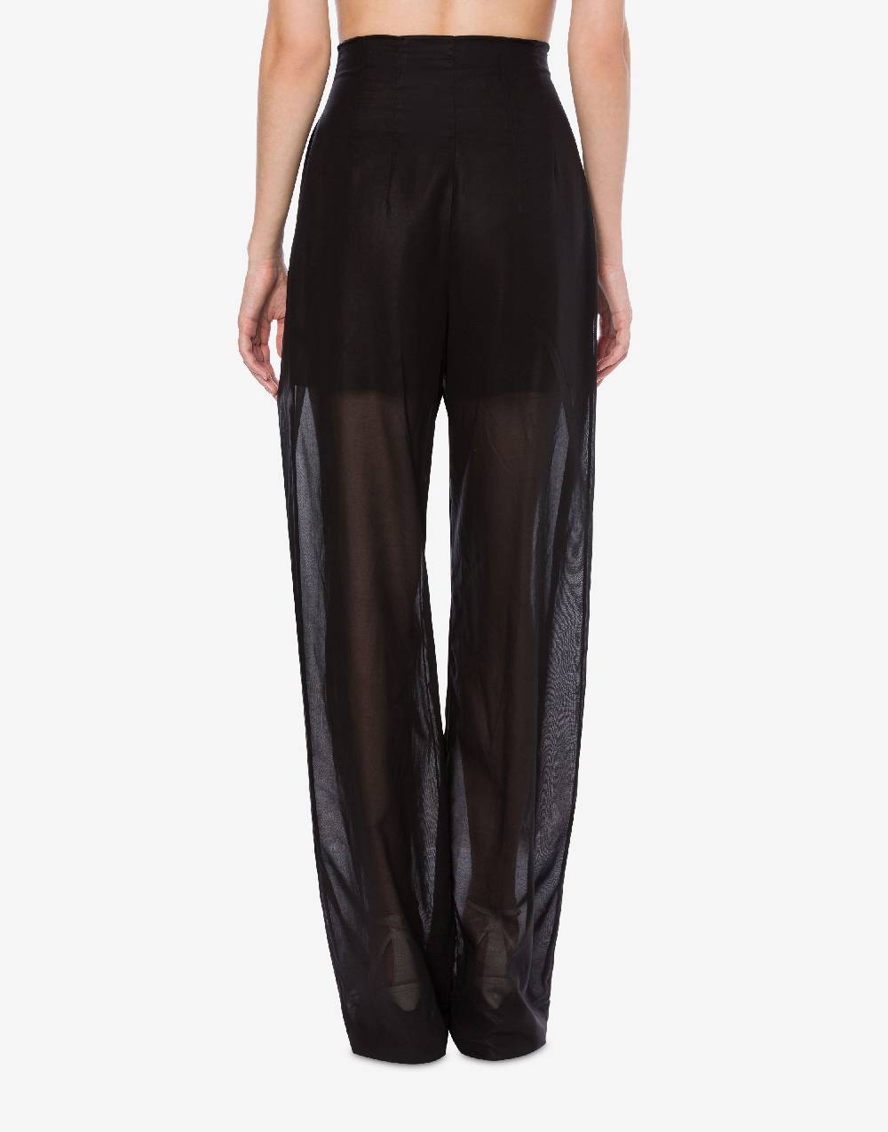 Philosophy Di Lorenzo Serafini Pantalone ampio in voile di lana Negozi Online