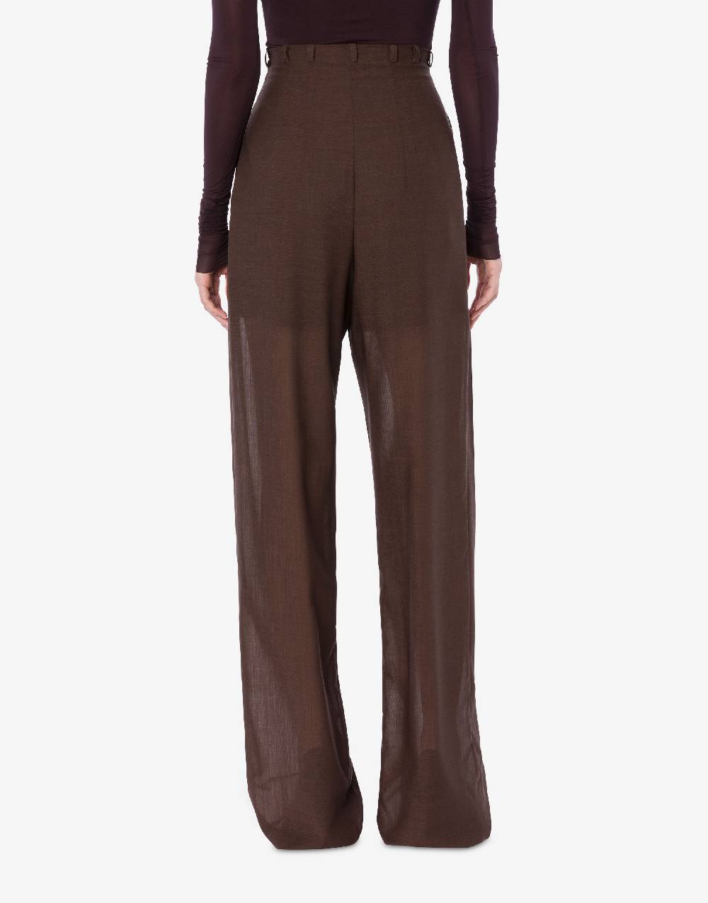 Philosophy Di Lorenzo Serafini Pantalone ampio in voile di lana Consegna Veloce