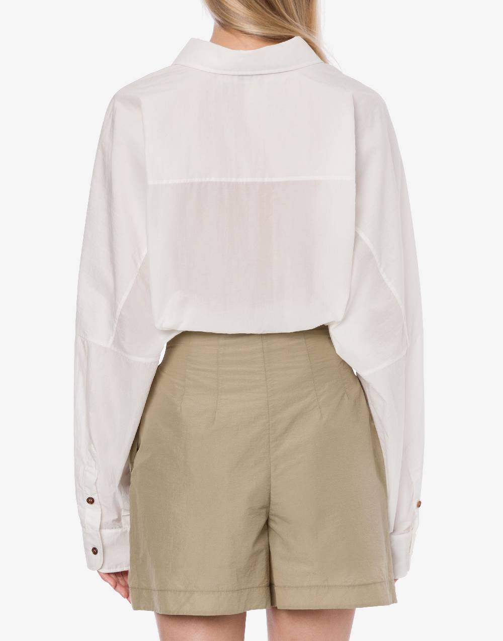 Philosophy Di Lorenzo Serafini Maxi camicia in nylon Shopping Online