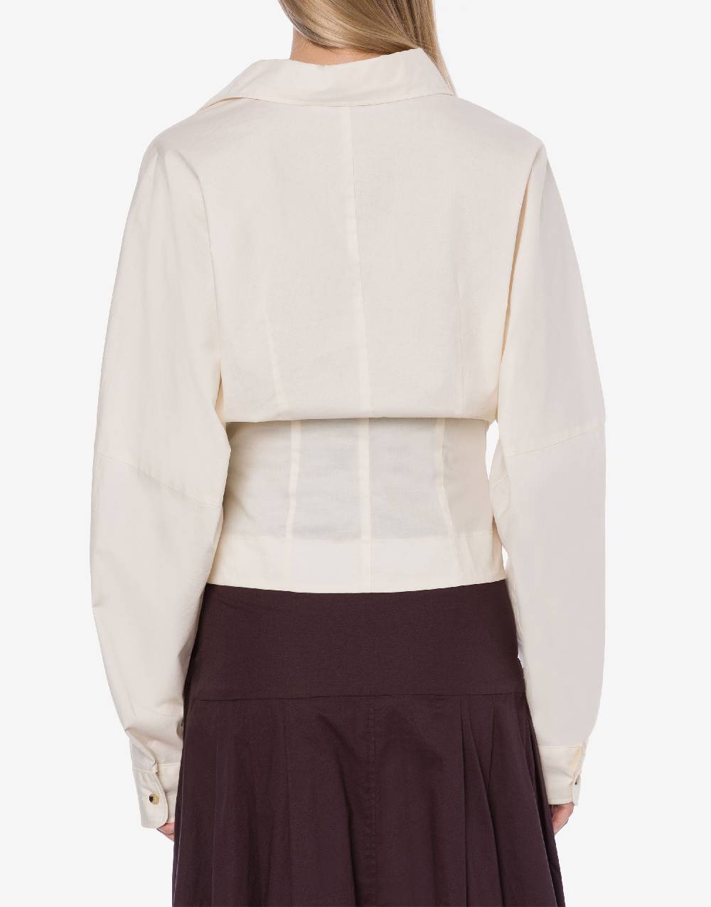 Philosophy Di Lorenzo Serafini Camicia in cotone stretch con bottoni Affare Del Giorno