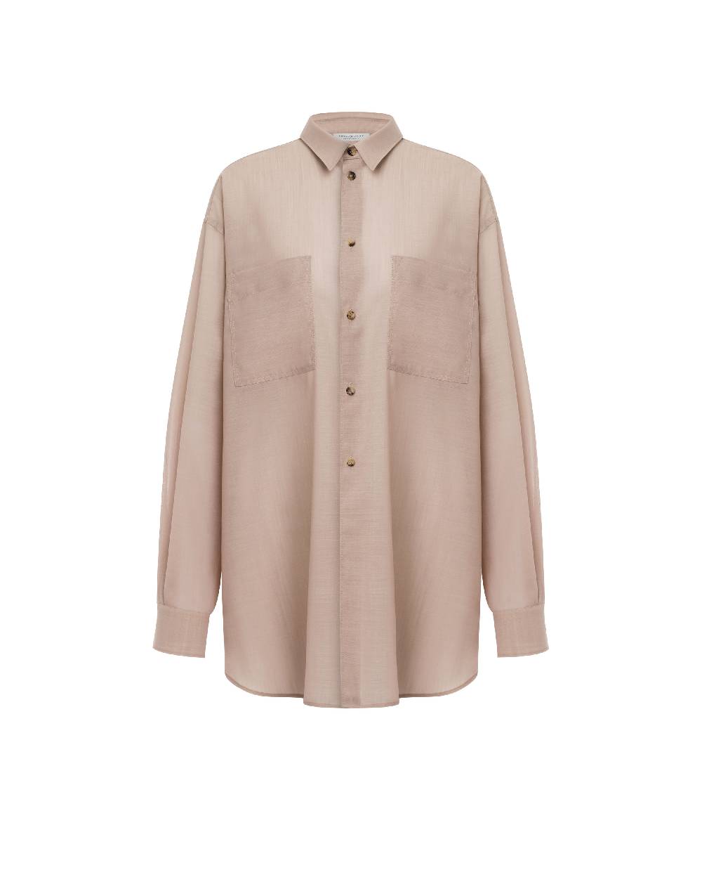 Philosophy Di Lorenzo Serafini Camicia oversize in voile di lana Convenienza