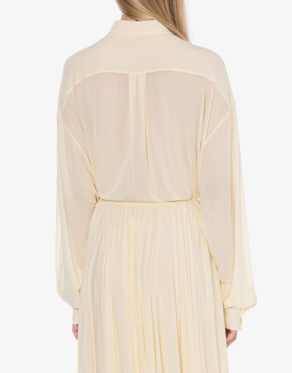 Philosophy Di Lorenzo Serafini Camicia oversize in jersey stretch Sconti VIP