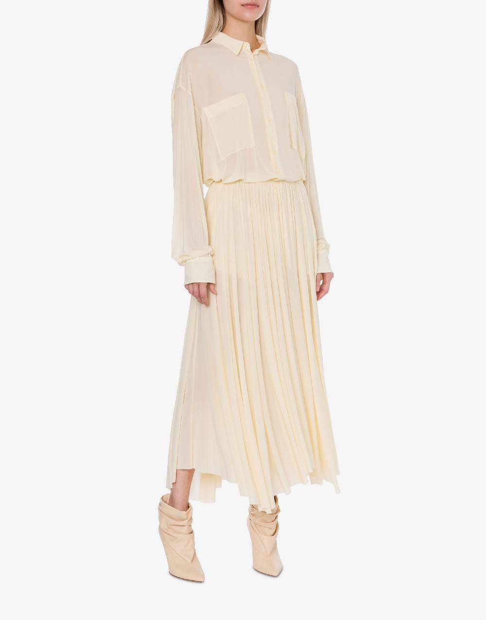 Philosophy Di Lorenzo Serafini Camicia oversize in jersey stretch Sconti VIP