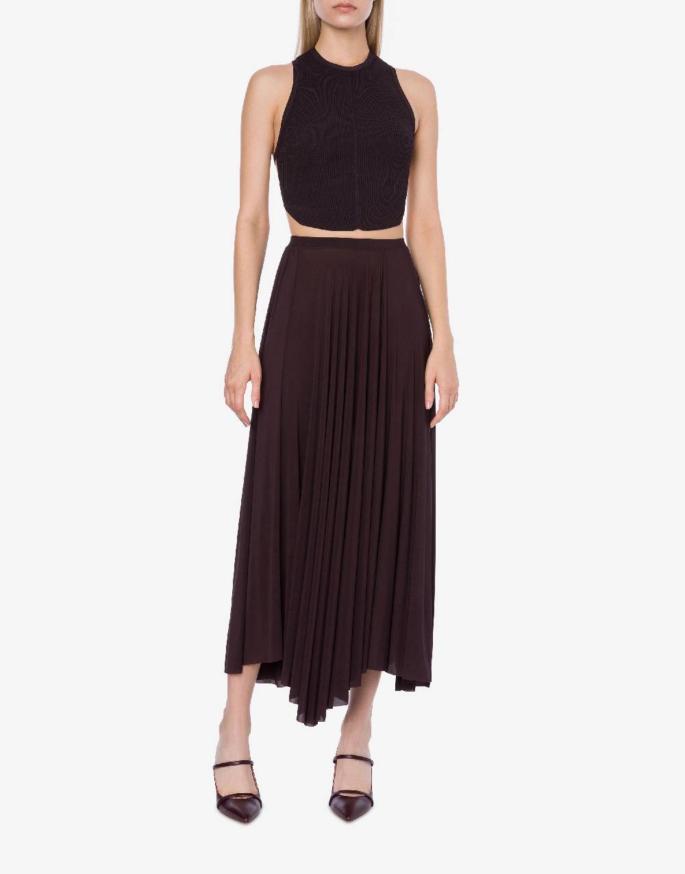 Philosophy Di Lorenzo Serafini Gonna longuette in jersey stretch Offerta