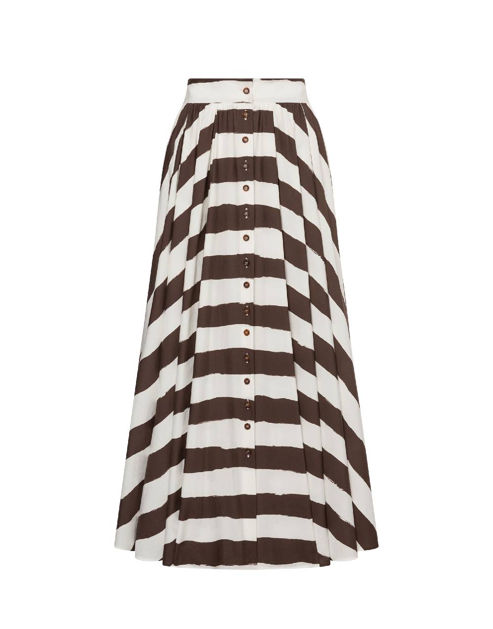 Philosophy Di Lorenzo Serafini Gonna lunga a righe in cotone stretch Online