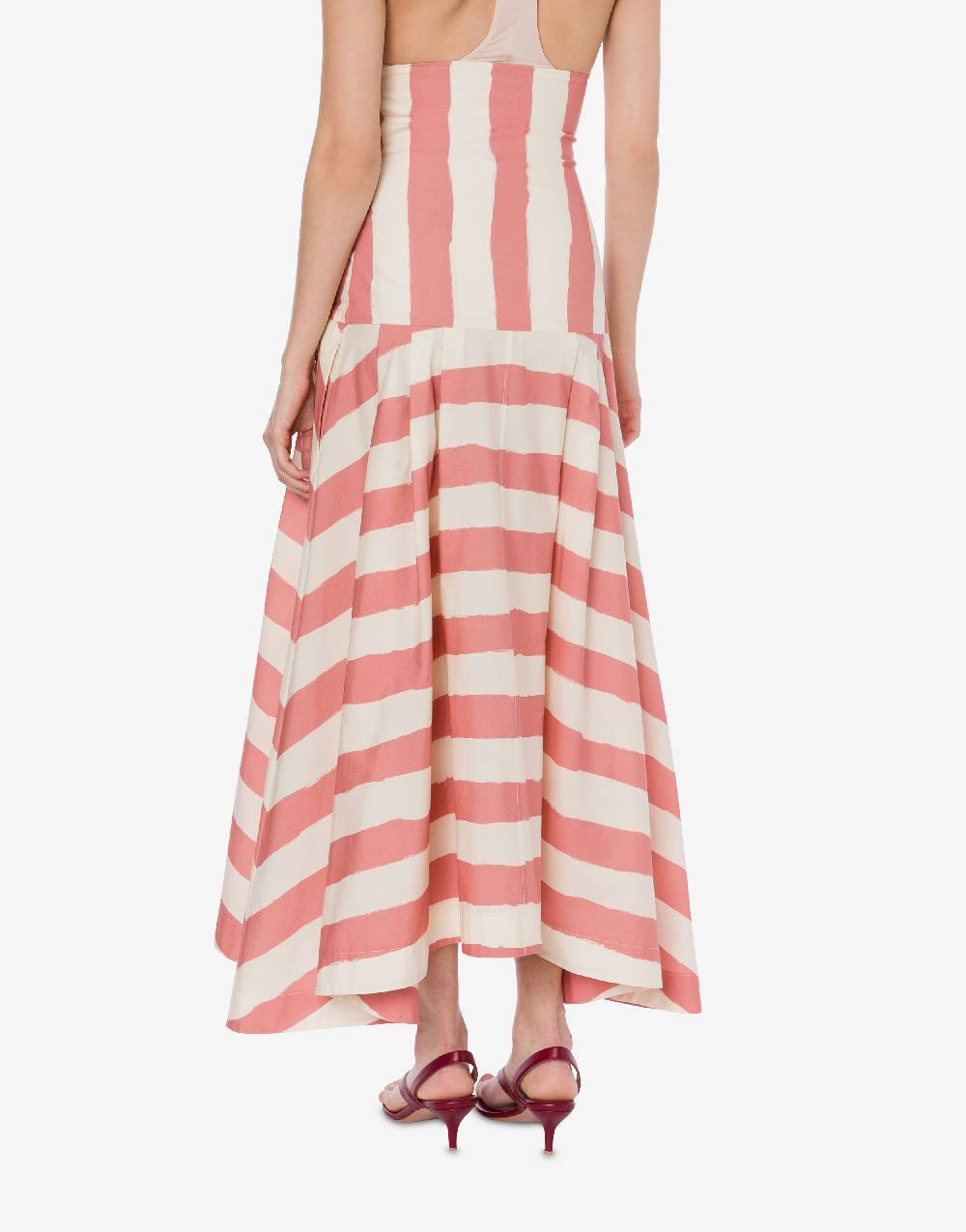 Philosophy Di Lorenzo Serafini Gonna a righe in cotone stretch Offerte