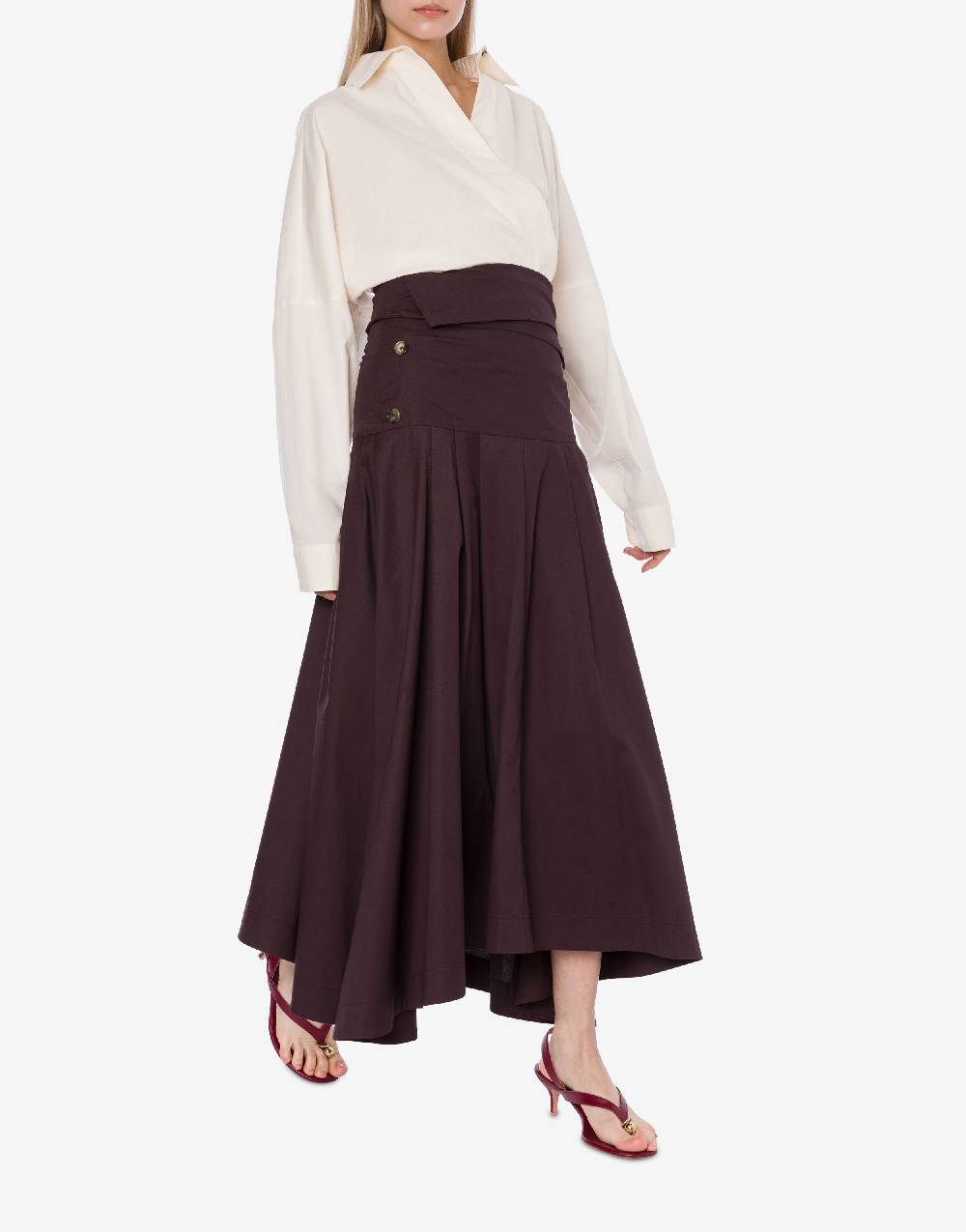 Philosophy Di Lorenzo Serafini Gonna longuette in cotone stretch Hotsell