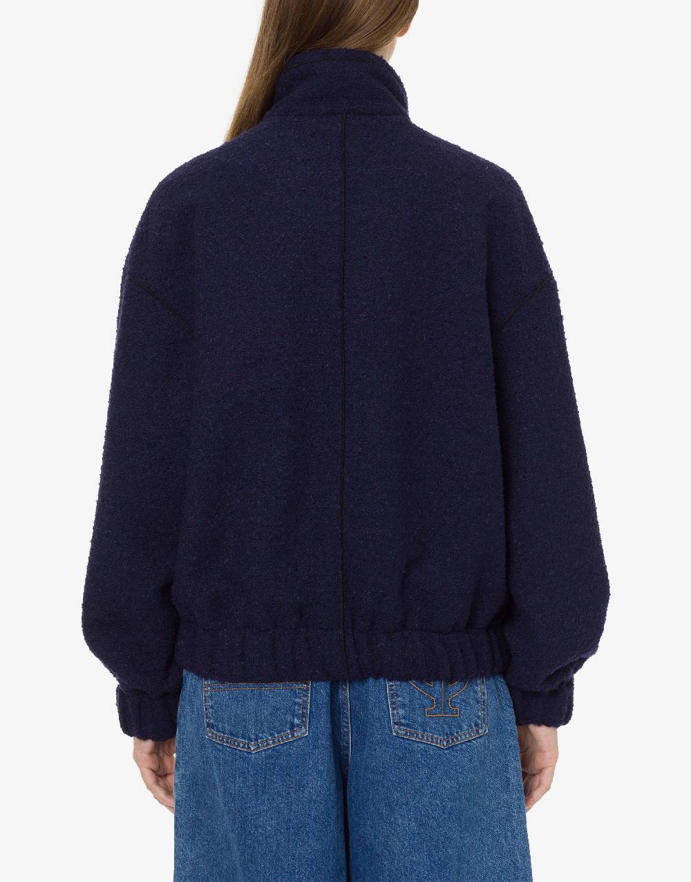 Philosophy Di Lorenzo Serafini Bomber in stuoia bouclé Vendite Flash