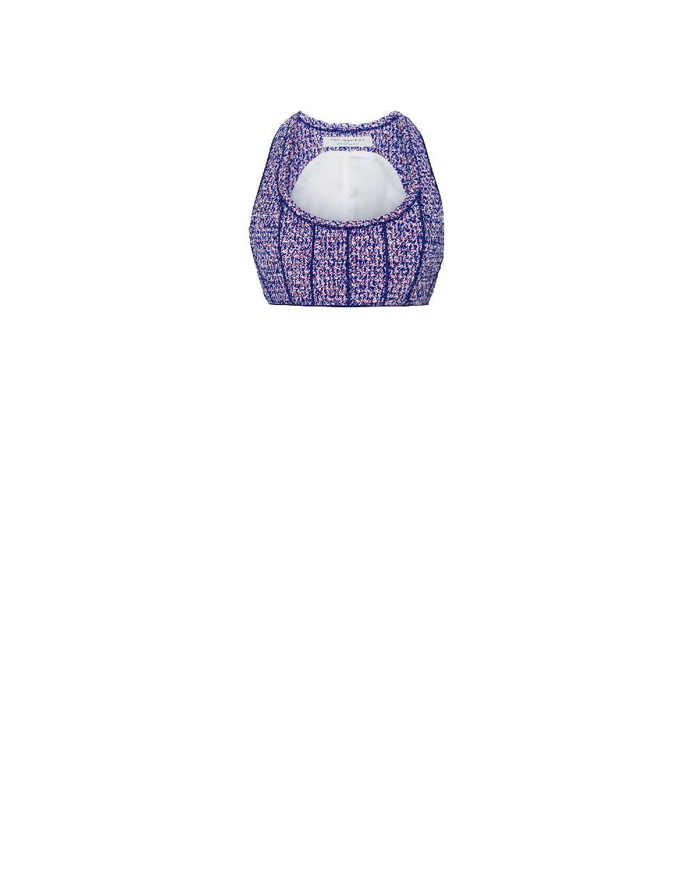 Philosophy Di Lorenzo Serafini Micro top in stuoia bouclé In Saldo