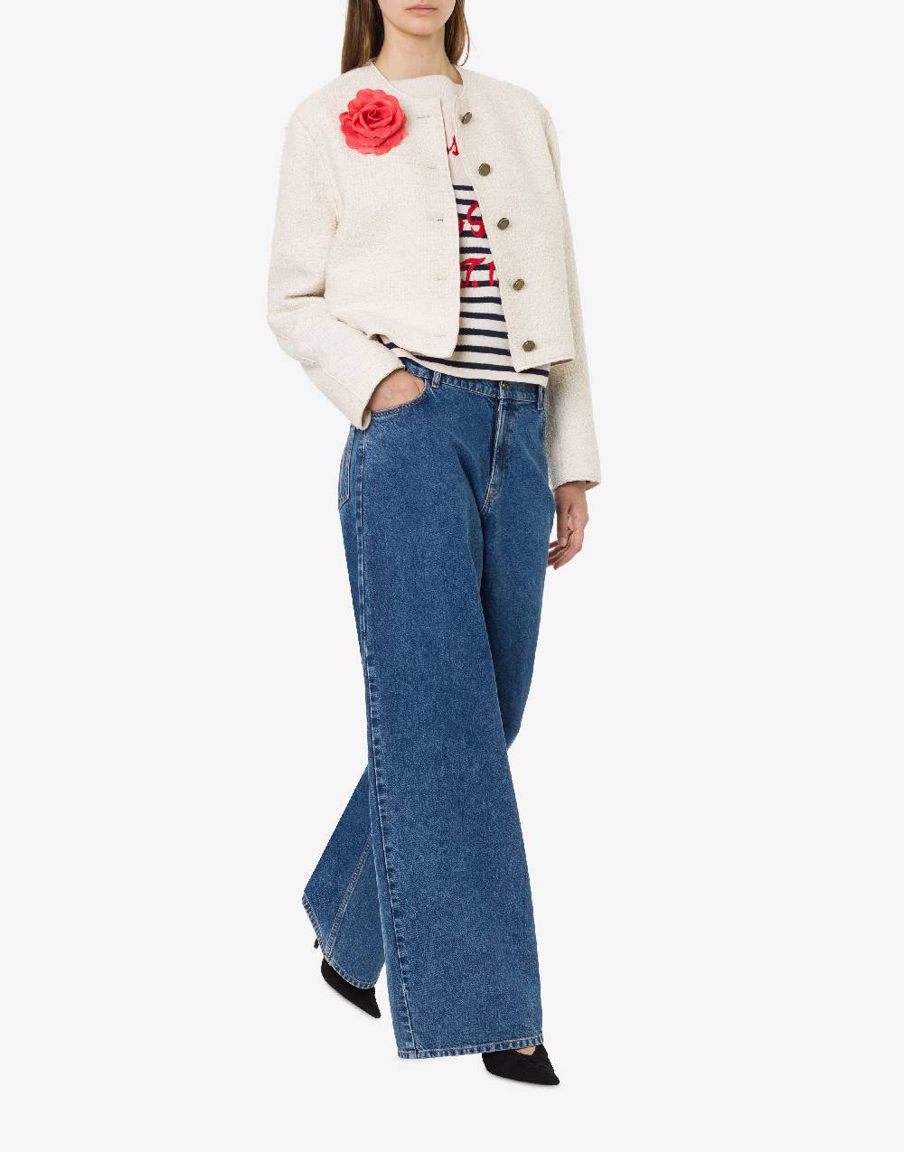 Philosophy Di Lorenzo Serafini Maglione in lana e cotone con logo Nuova