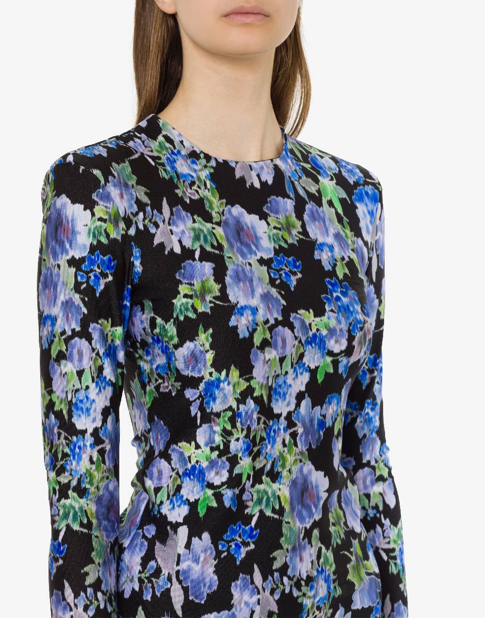 Philosophy Di Lorenzo Serafini Top in lycra con stampa fiori 2025