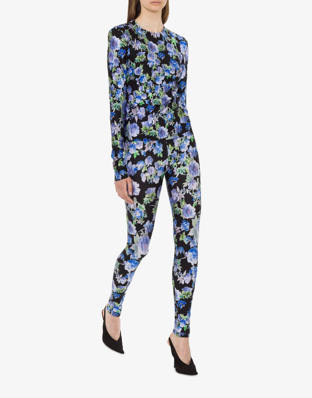Philosophy Di Lorenzo Serafini Top in lycra con stampa fiori 2025