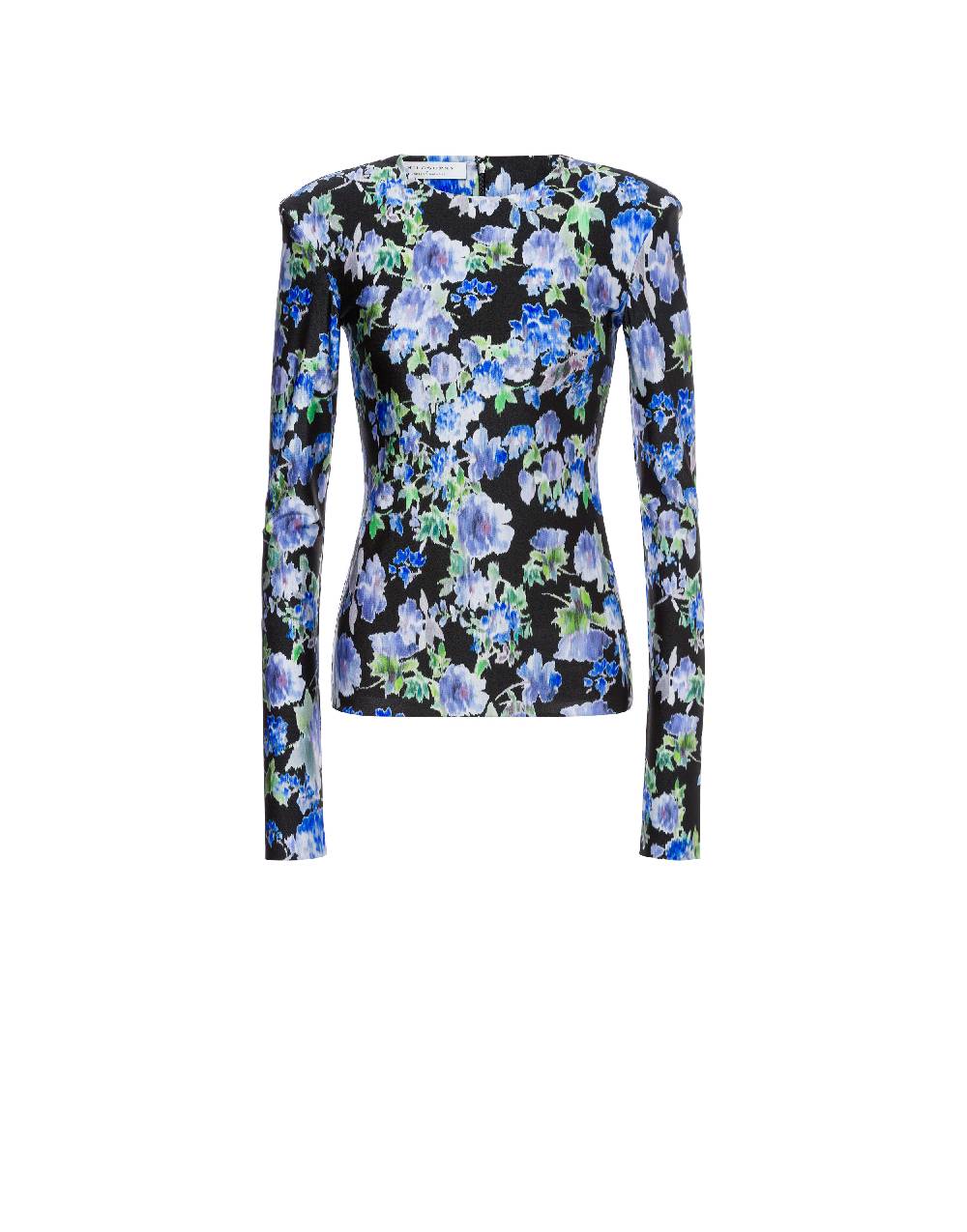 Philosophy Di Lorenzo Serafini Top in lycra con stampa fiori 2025