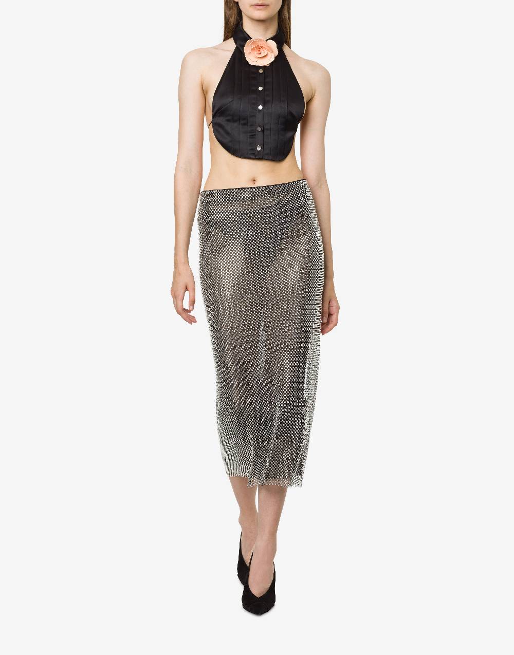 Philosophy Di Lorenzo Serafini Gonna in rete con strass Soddisfazione Garantita