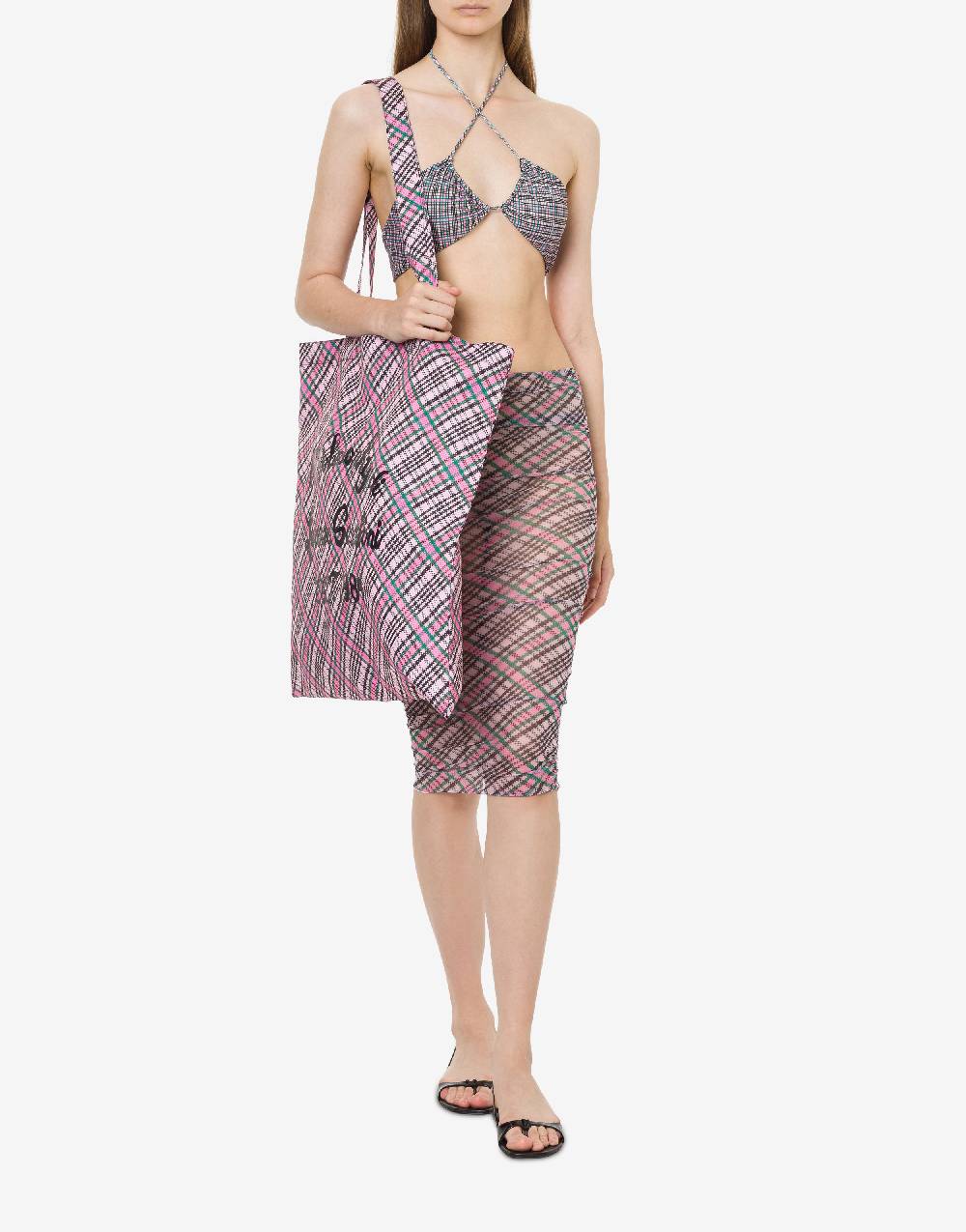Philosophy Di Lorenzo Serafini Bikini con stampa Check Convenienza